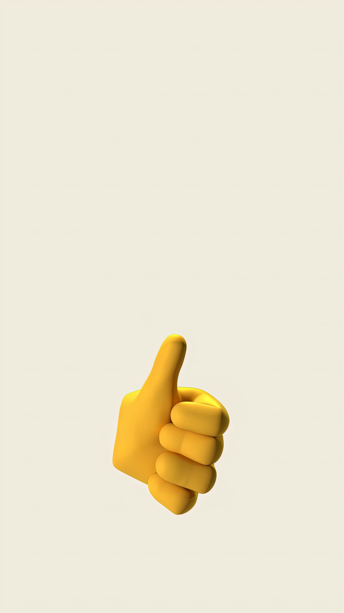Thumbs up symbol